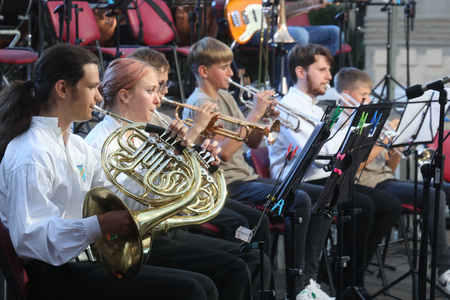 27. poletni večer ob Dnevu državnosti koncert Godbe Cerknica 17 Foto Ljubo Vukelič